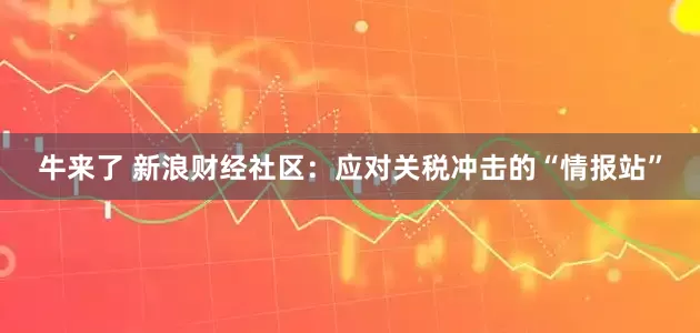牛来了 新浪财经社区：应对关税冲击的“情报站”