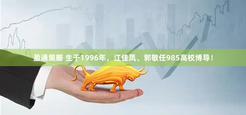 盈通策略 生于1996年，江佳凤、郭敬任985高校博导！