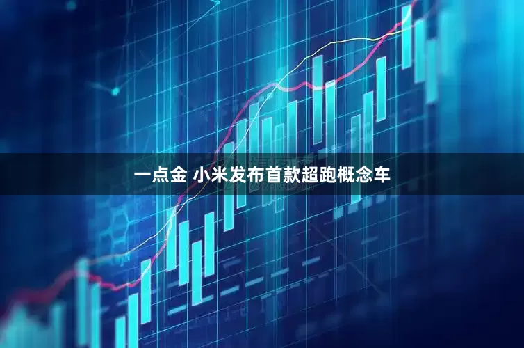 一点金 小米发布首款超跑概念车